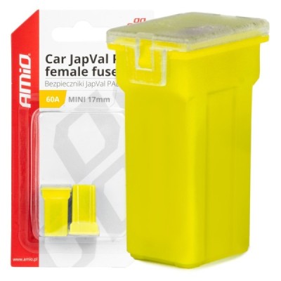 Fusible JapVal PAL Hembra 60A AMIO-03447 2 unidades