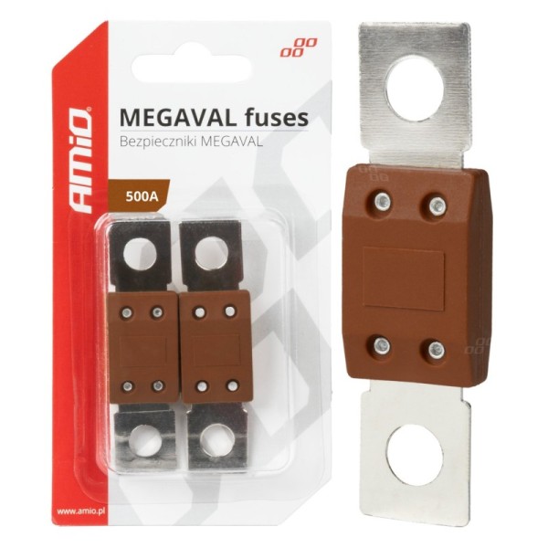 Fusible MEGAVAL 500A AMIO-03472 2 unidades