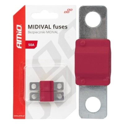Fusible MIDIVAL 50A AMIO-03475 2 unidades