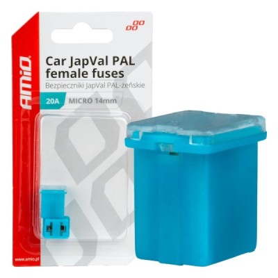 Fusible JapVal PAL Hembra 20A AMIO-03451 2 unidades
