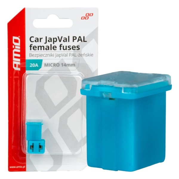 Fusible JapVal PAL Hembra 20A AMIO-03451 2 unidades