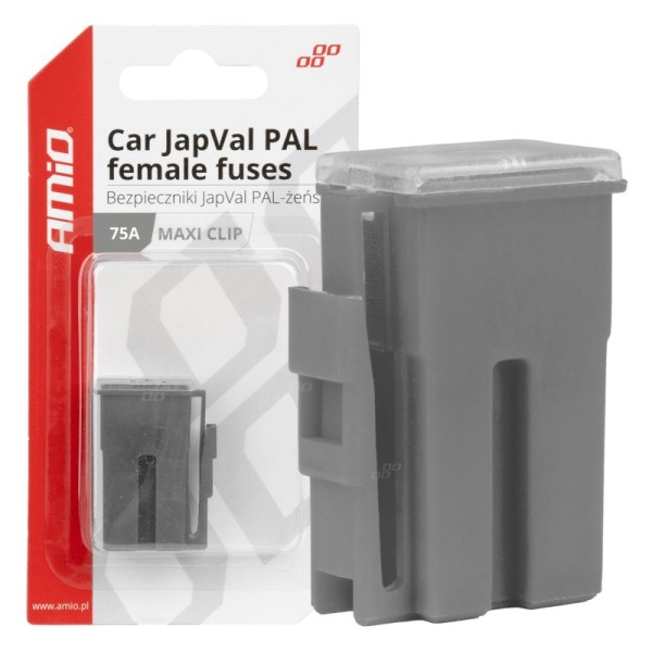 Fusible JapVal PAL Hembra 75A AMIO-03416 1 unidad
