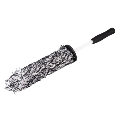 Cepillo microfibra tipo Cono para Lavado de Llantas 44cm AMIO-04025