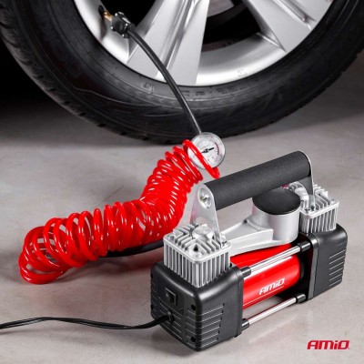 Compresor de Aire para Coche 2 cilindros 12V HQ Acomp-04