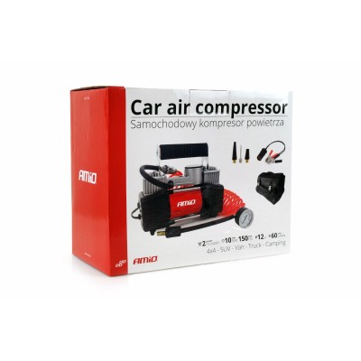 Compresor de Aire para Coche 2 cilindros 12V HQ Acomp-04
