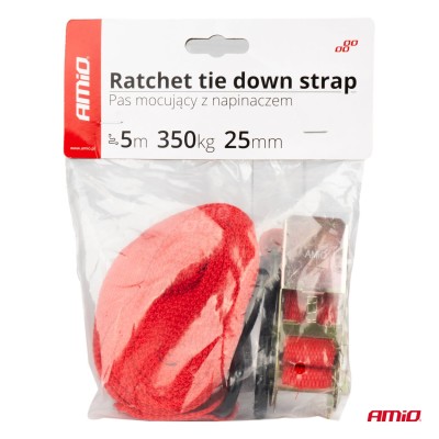 Cincha de sujeción con tensor 350kg 25mm 5m BELT-01