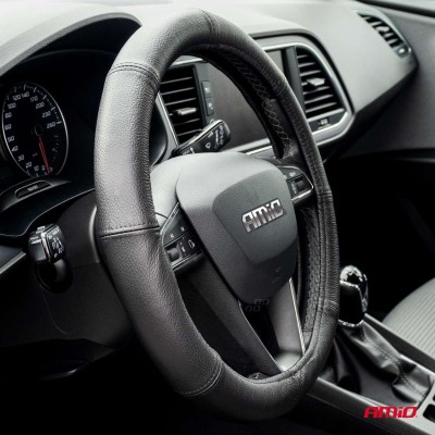 Funda Volante en Cuero Natural XXXL 47-49 cm