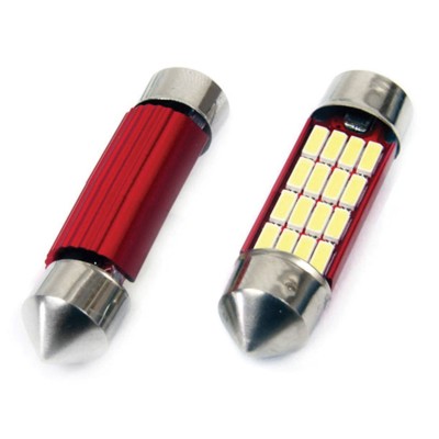 LED CANBUS 4014 16SMD Festoon C5W C10W C3W 39mm White 12V/24V