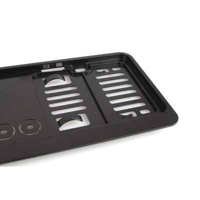 Marco Matrícula de coche pequena- color NEGRO