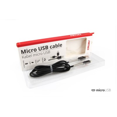 Cable USB a micro USB AMiO FullLINK 1m 2,4A