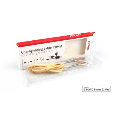 Cable USB a Lightning iPhone iPad FullLINK 2,4A