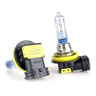 Estuche lámparas halógenas LumiTec LIMITED +130% H11 12V 55W DUO BOX