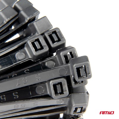 Brida plástica para cables 4,8x350mm - 100 unid.