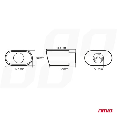 Terminal Tubo de Escape MT 019