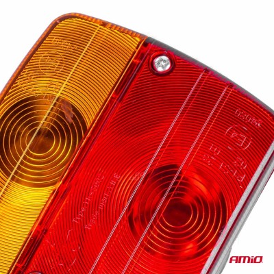 Kit magnético de pilotos traseros con triángulo catadriópico para remolques TLS01