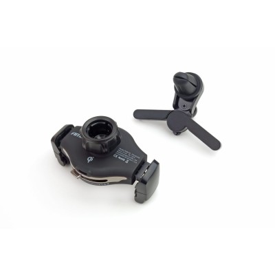 Soporte y Cargador inalámbrico de inducción COMBO QC 3.0 PHW-03