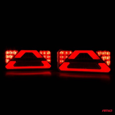 Piloto multifuncional LED DINAMICO trasero DERECHO RCL-02-R