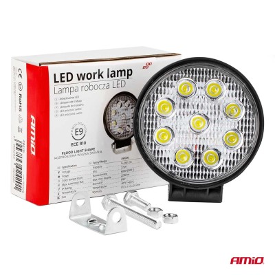 Lámpara de Trabajo AWL06 9 LED FLOOD 9-36V