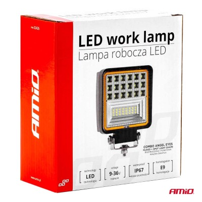 Lámpara de Trabajo AWL12 42 LED COMBO (2 funciones) 9-36V