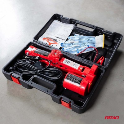 Gato tipo Tijera Eléctrico 3T 12V AMIO-02406