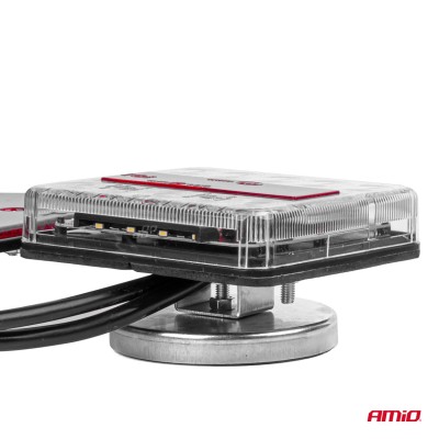 Kit magnético de piloto trasero LED con triángulo catadriópico para remolques TLS02