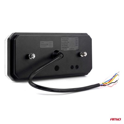 Piloto multifuncional LED DINAMICO trasero IZQUIERDO RCL-01-L