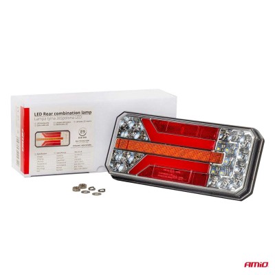 Piloto multifuncional LED DINAMICO trasero IZQUIERDO RCL-01-L