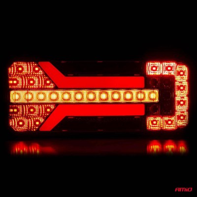 Piloto multifuncional LED DINAMICO trasero IZQUIERDO RCL-01-L