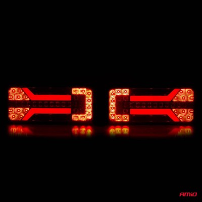 Piloto multifuncional LED DINAMICO trasero IZQUIERDO RCL-01-L