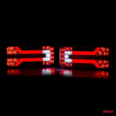 Piloto multifuncional LED DINAMICO trasero IZQUIERDO RCL-01-L