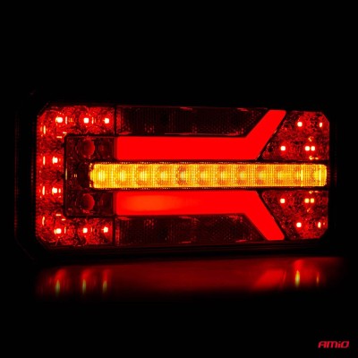 Piloto multifuncional LED DINAMICO trasero IZQUIERDO RCL-01-L