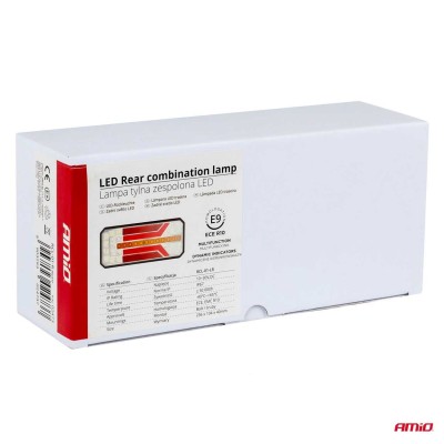 Piloto multifuncional LED DINAMICO trasero DERECHO RCL-01-R