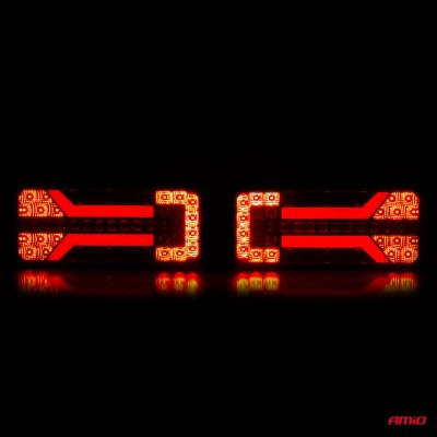 Piloto multifuncional LED DINAMICO trasero DERECHO RCL-01-R