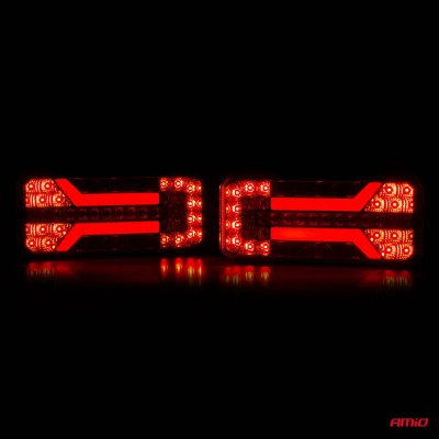 Piloto multifuncional LED DINAMICO trasero DERECHO RCL-01-R