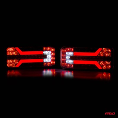 Piloto multifuncional LED DINAMICO trasero DERECHO RCL-01-R