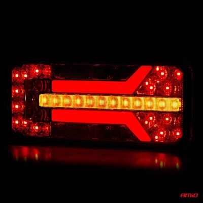 Piloto multifuncional LED DINAMICO trasero DERECHO RCL-01-R