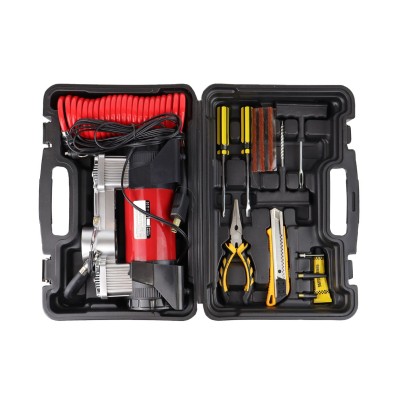 Compresor de Aire para Coche 2 cilindros 12V HQ ACOMP-18