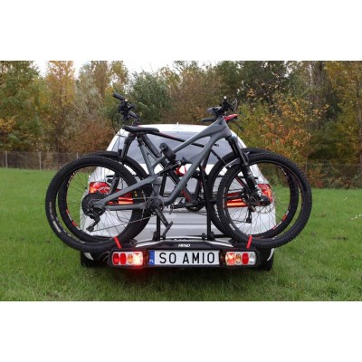 Portabicicletas de bola de remolque de 2 bicicletas TBC-01/2