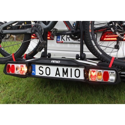 Portabicicletas de bola de remolque de 2 bicicletas TBC-01/2