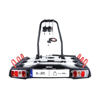 Portabicicletas de bola de remolque para 3 bicicletas TBC-01/3