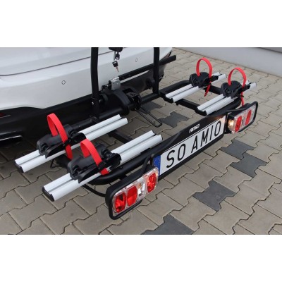 Portabicicletas de bola de remolque para 2 E-Bike TBC-02/2