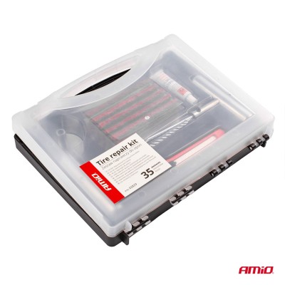 Kit de reparación para pinchazos de 36 elementos