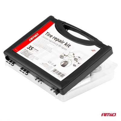 Kit de reparación para pinchazos de 36 elementos