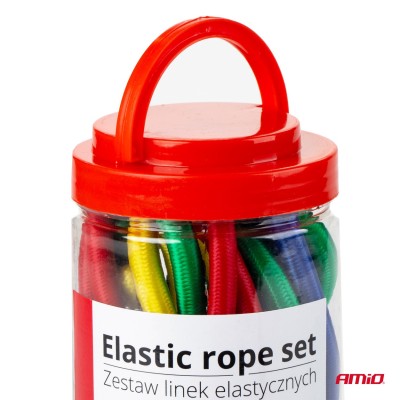 Juego de 12 cuerdas elásticas (pulpos)