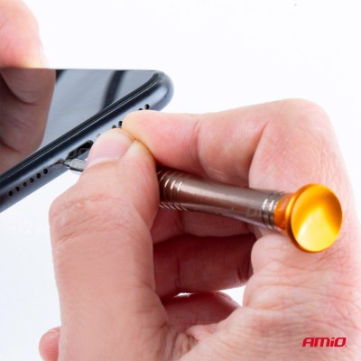 Juego de destornilladores de precisión 25 piezas