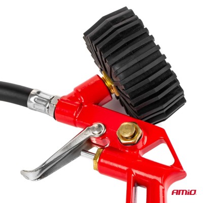 Pistola de aire con manómetro 12 BAR PT-15