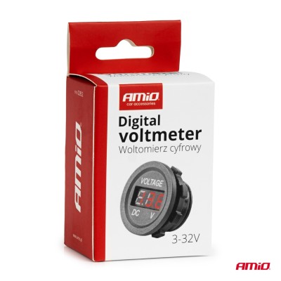 Voltímetro digital 3-32V MOD-02