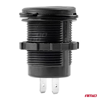 Base Cargador impermeable USB+USB-C 12/24 Voltios MOD-08