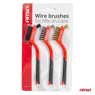 Kit cepillos de acero