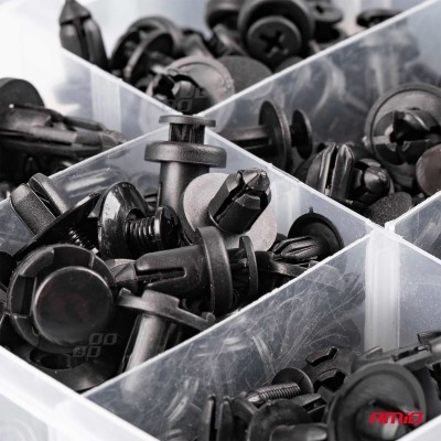 Juego de grapas (clips) para carrocería de 620 piezas